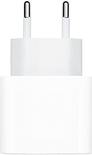 محول طاقة USB-C بقدرة 20 واط من Apple (2 دبوس) مع ضمان لمدة عام
