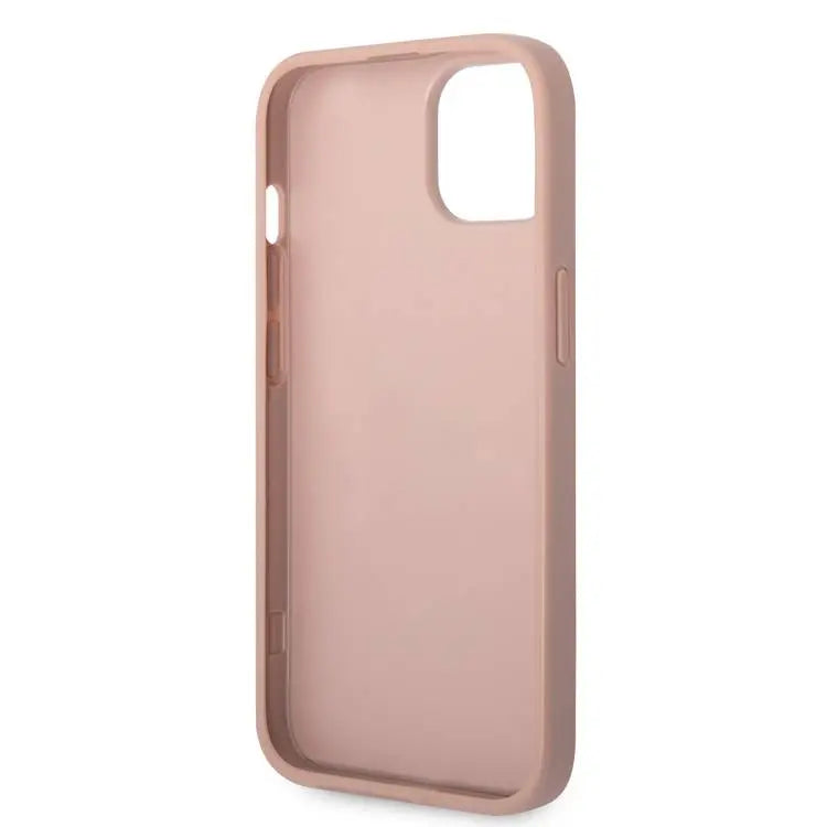 Guess Leather Saffiano Case with Metal Logo for iPhone 13 / iPhone 14