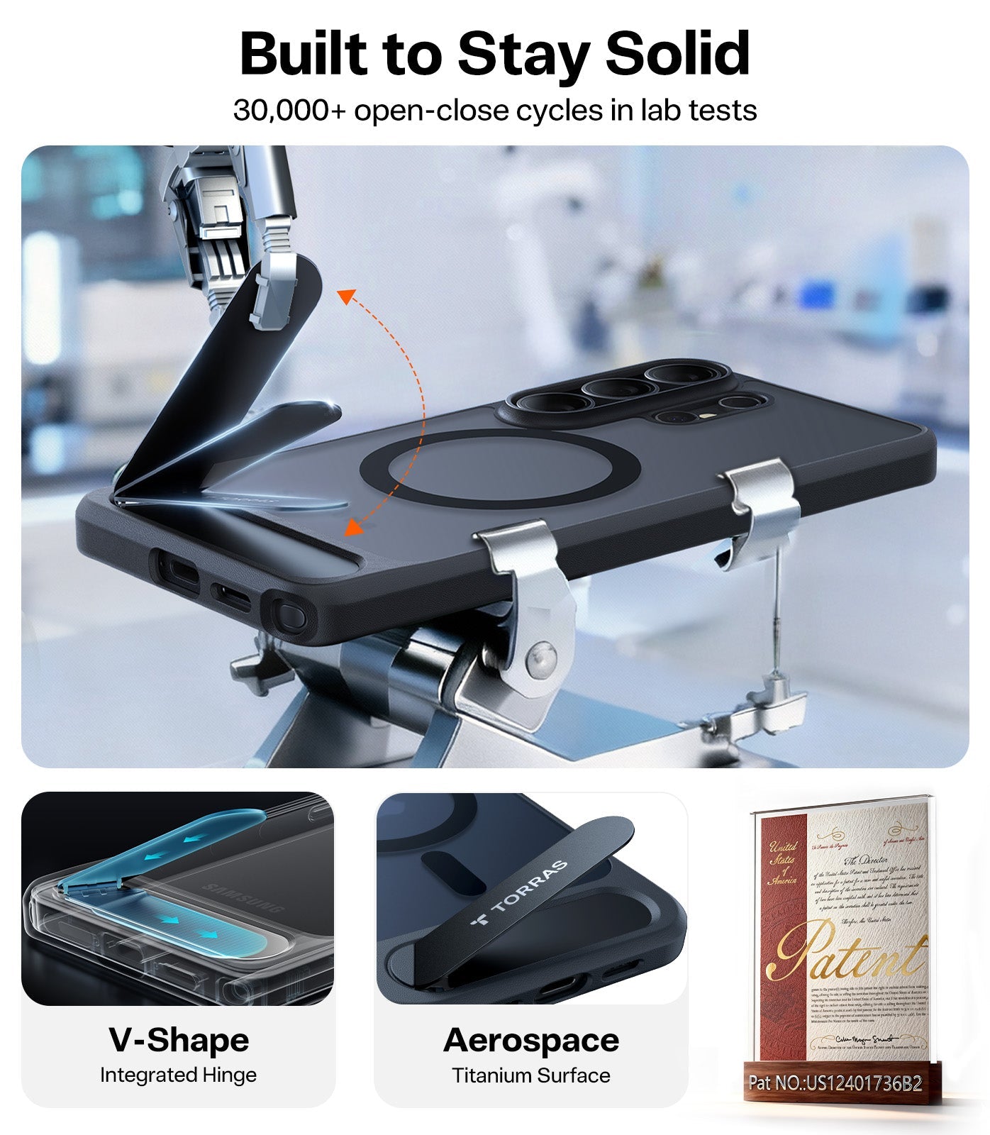 TORRAS Ostand L1 Guardian for Samsung Galaxy S26 Ultra