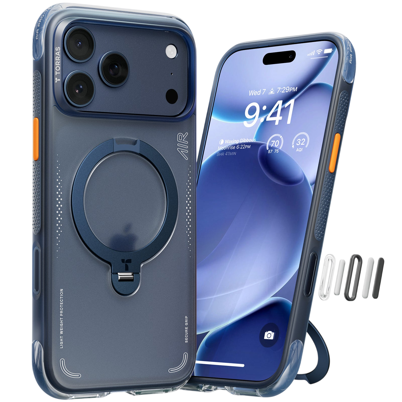 Torras Ostand Q3 Air لهاتف iPhone 17 Pro Max