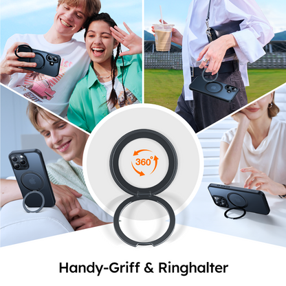 حافظة TOORAS Ostand Pro 360° قابلة للدوران مع تقنية MagSafe لهاتف iPhone 16 Pro