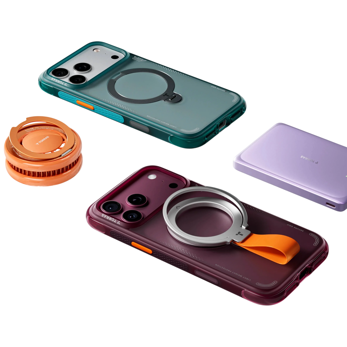Torras Ostand Q3 Air Case for iPhone 18 Pro Max
