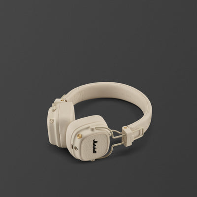 Marshall Major V Bluetooth Headphones - Cream 
