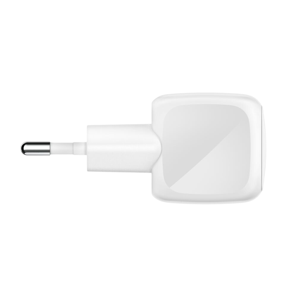 Belkin 20W USB-C wall charger EU plug detail