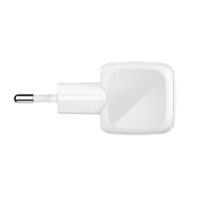 Belkin 20W USB-C wall charger EU plug detail