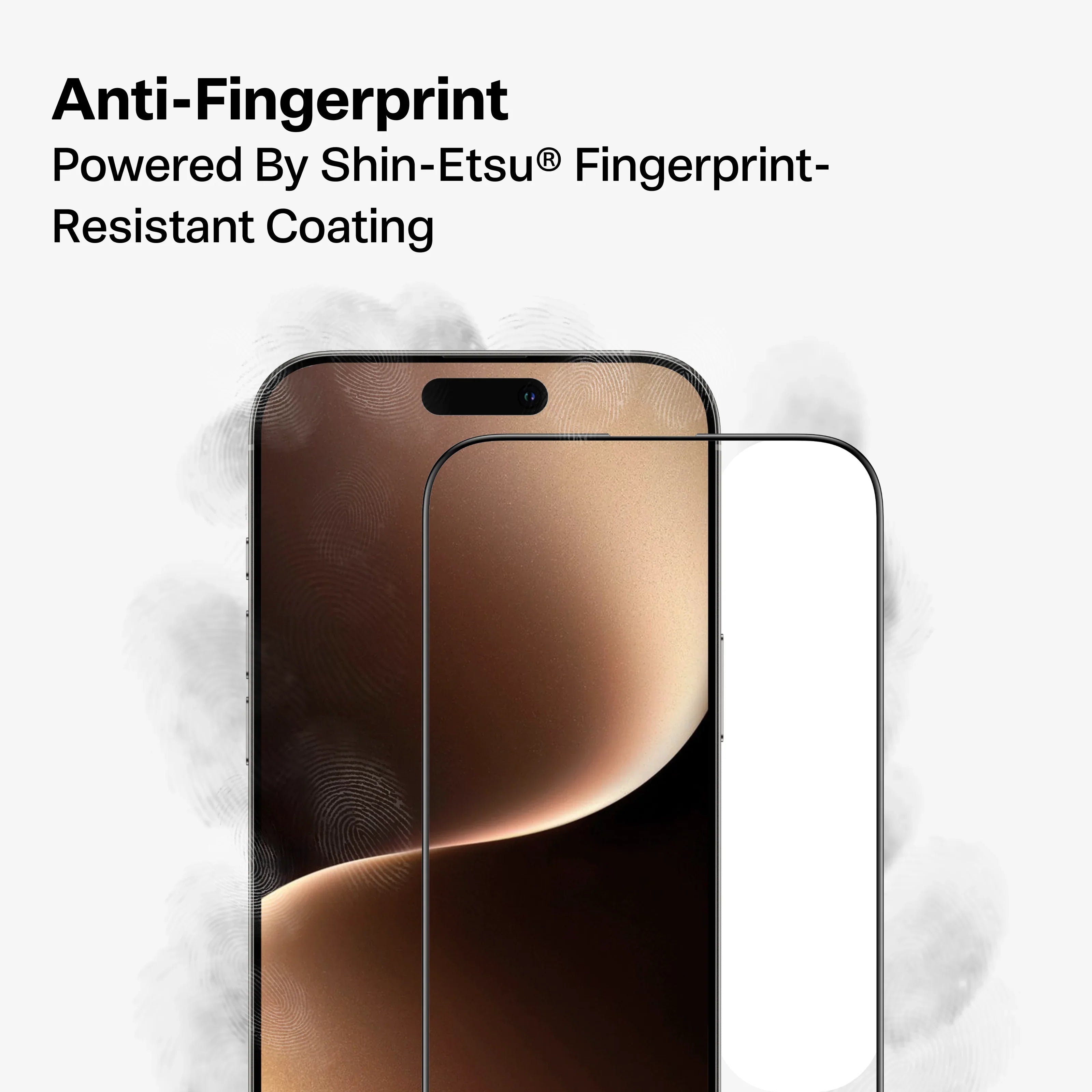 واقي شاشة زجاجي مقسى TORRAS GlassGo لجهاز iPhone 17 Pro Max / 17 Pro / 17 Air / 17 - عبوة واحدة