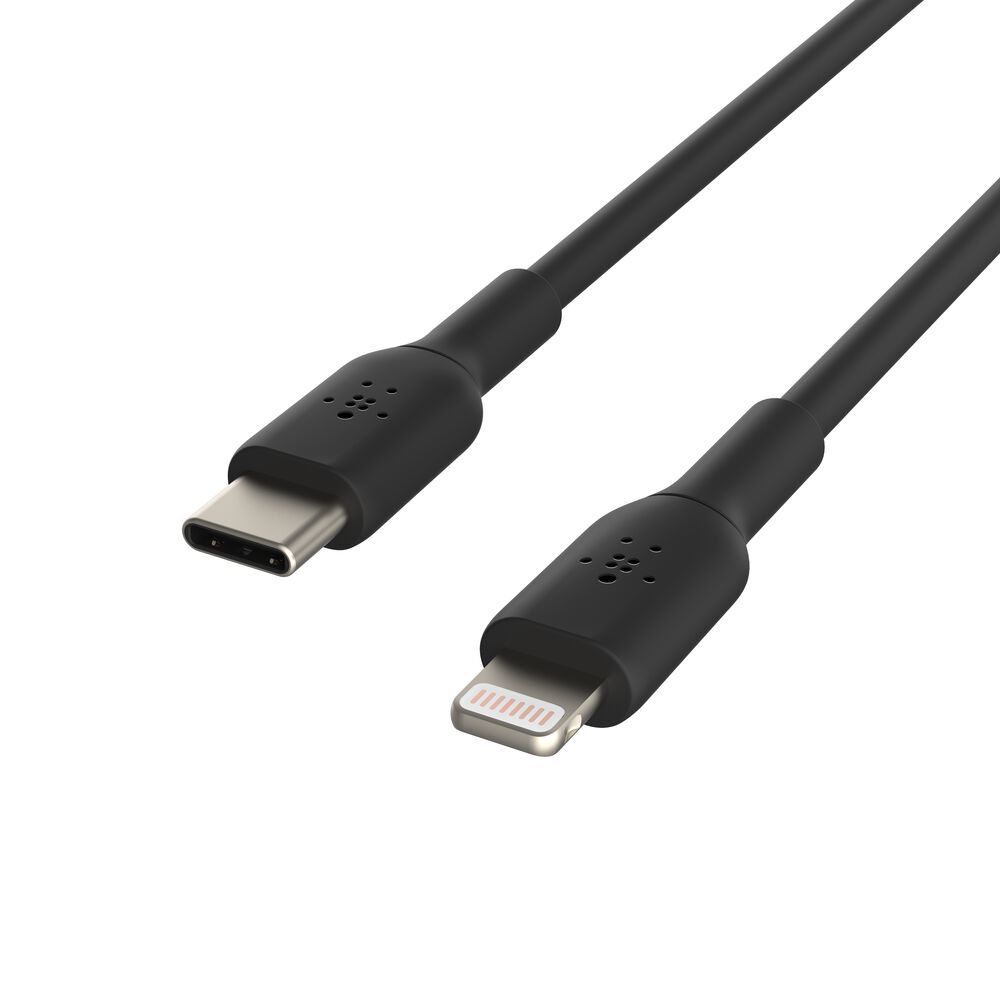 Belkin USB-C to Lightning cable charging iPhone