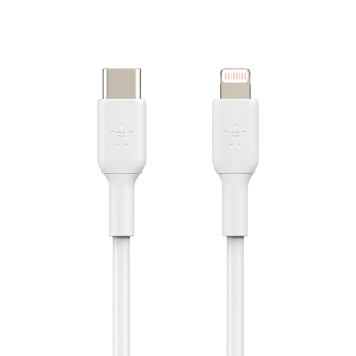 Belkin BoostCharge USB-C to Lightning Cable MFi Certified - 1M - White 