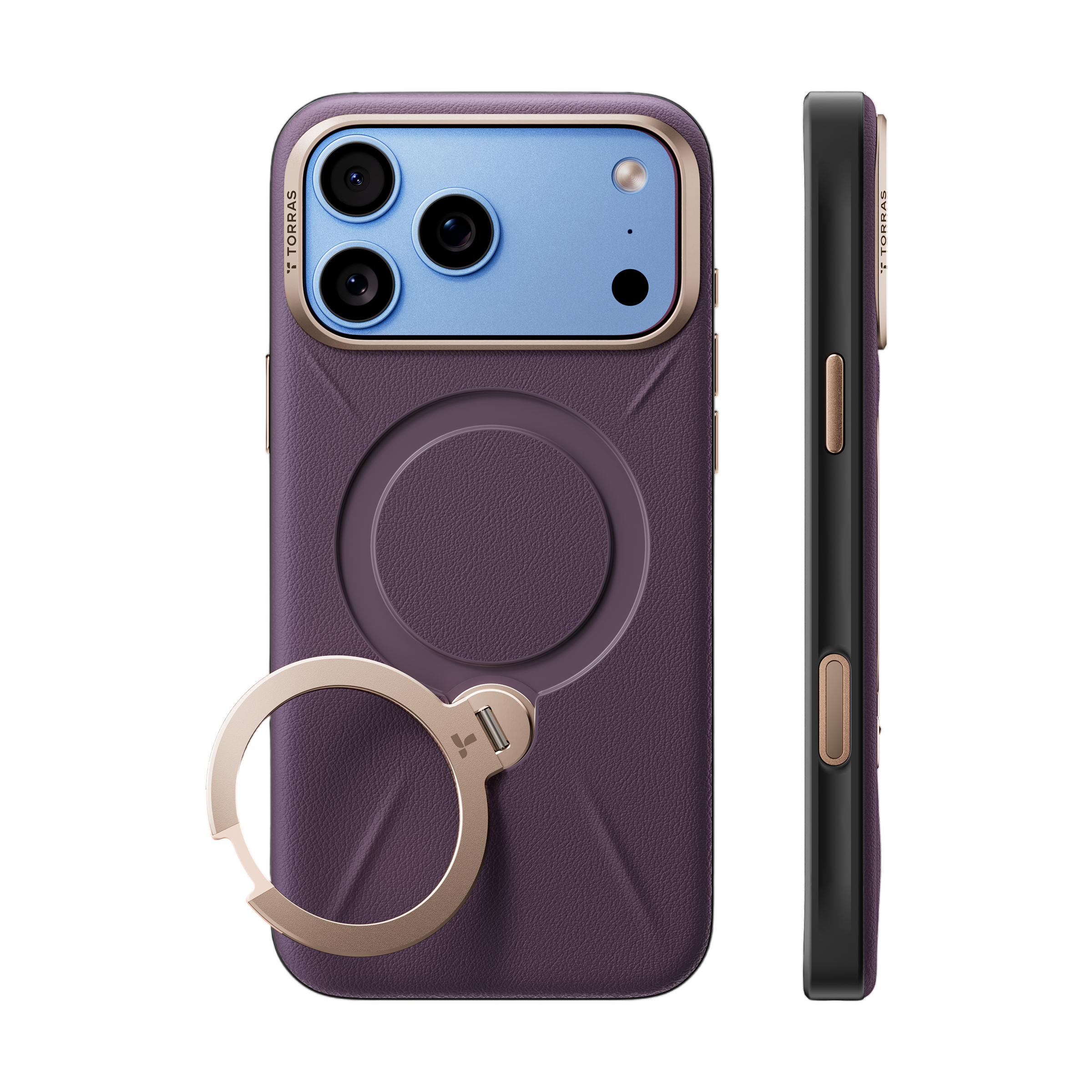 Torras Ostand Q3 VegSkin Case for iPhone 18 Pro Max