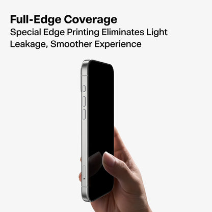 واقي شاشة زجاجي مقسى TORRAS GlassGo للخصوصية لجهاز iPhone 17 Pro Max / 17 Pro / 17 Air / 17 - عبوة واحدة