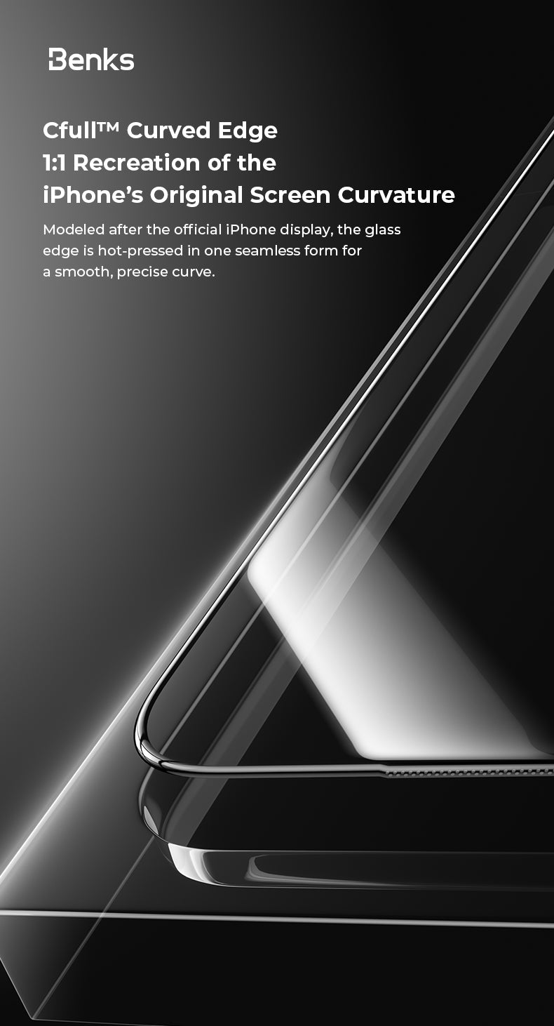 واقي شاشة Benks GlassWarrior Sapphire Screen Protector for iPhone 17 S
