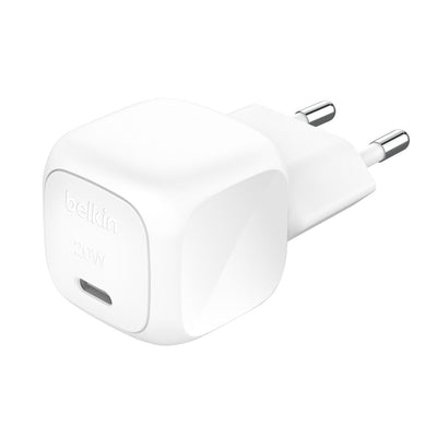 Belkin 20W USB-C wall charger with 2-pin EU plug