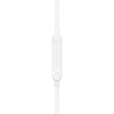 Belkin SoundForm wired USB-C earbuds inline controls - White 