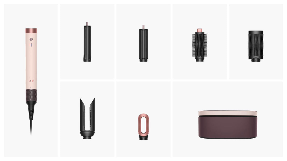Dyson Airwrap Co-anda2x HS09 Ceramic Pink/Rose Gold - 2025 Set in the box #color_ceramic-pink-rose-gold