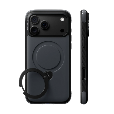 Torras Ostand Q3 Rugg Case for iPhone 18 Pro Max - Black 