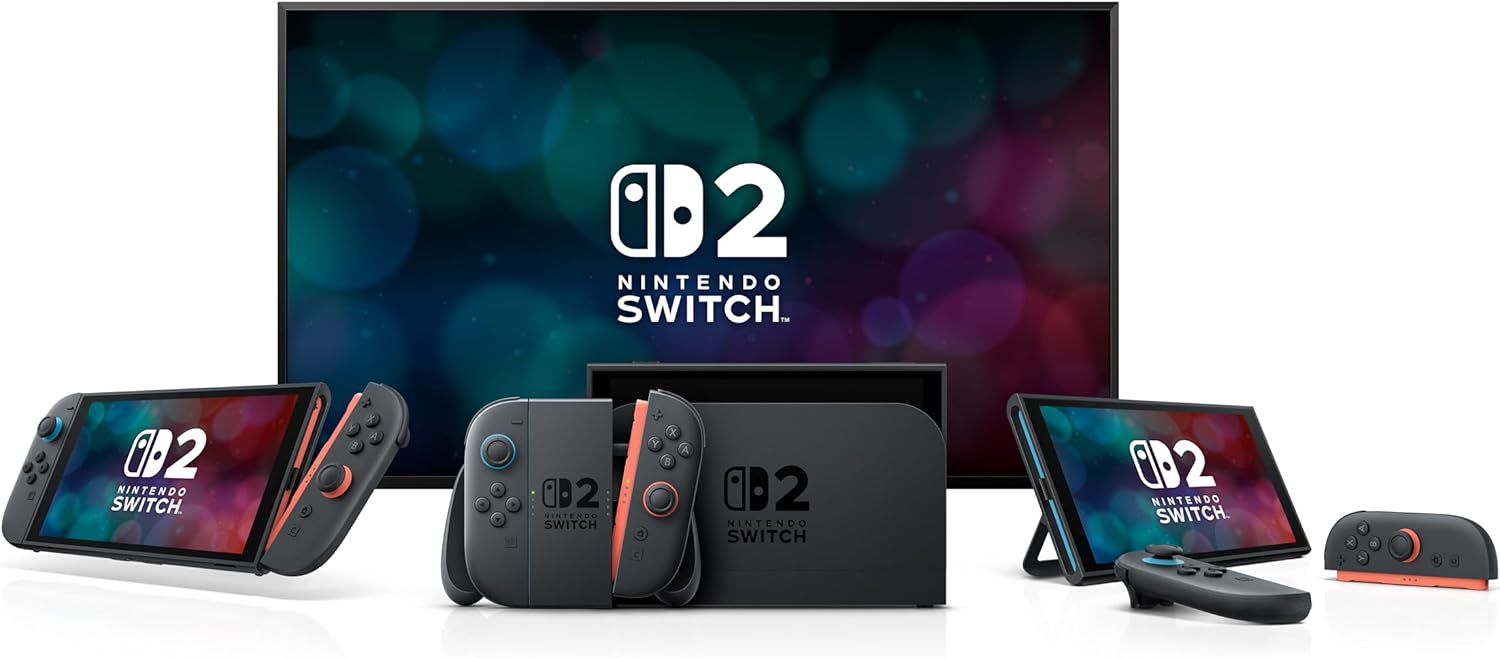 Nintendo Switch 2 Console + Mario Kart World Bundle - International Warranty
