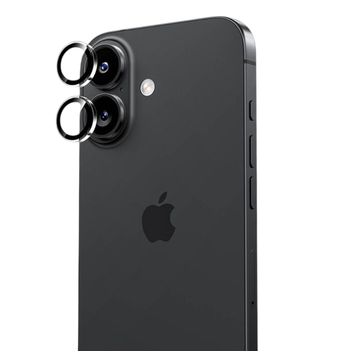 حماية عدسة مدمجة غير لامعة من بنكس آير شيلد لجهاز آيفون 17 / آيفون 16 شفاف