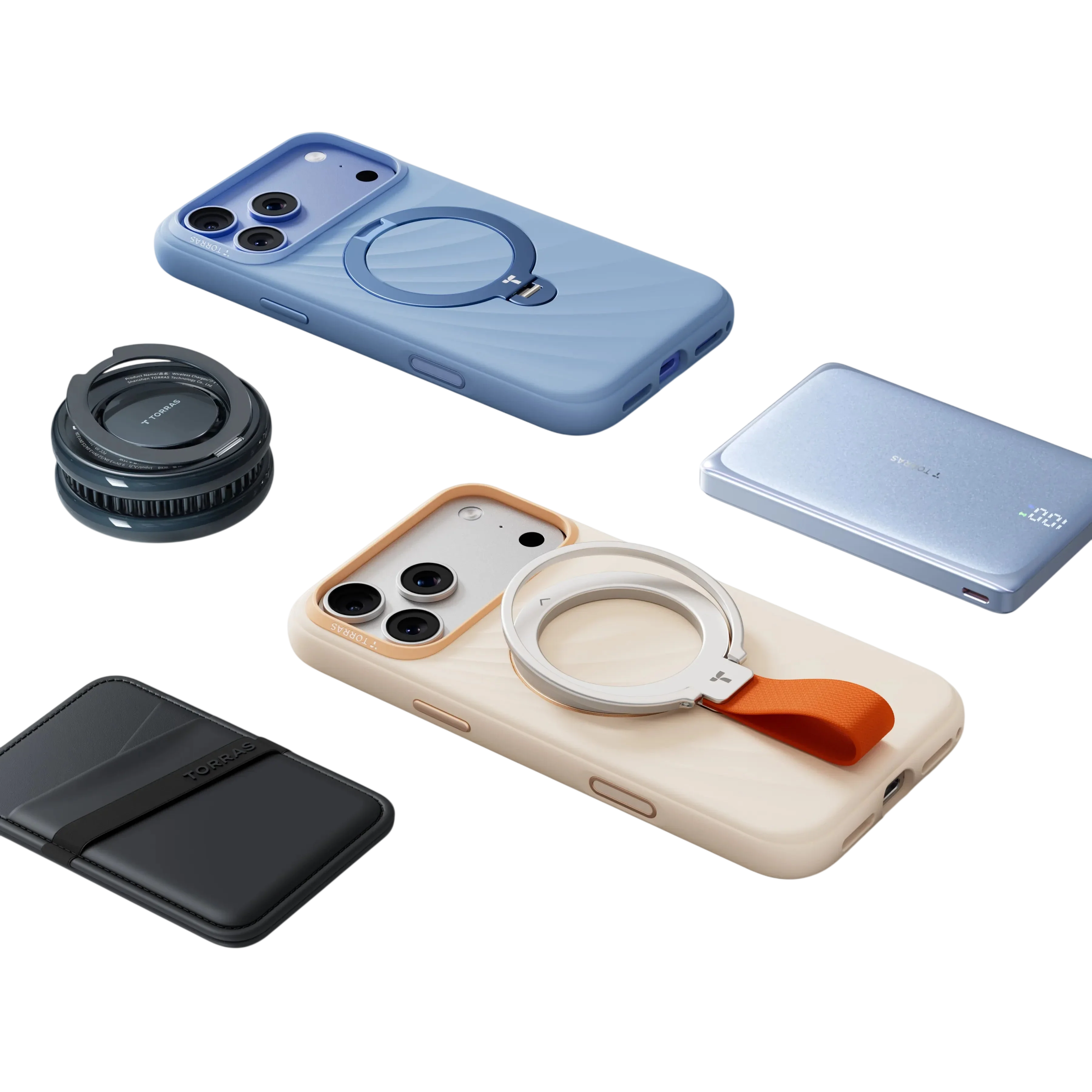 Torras Ostand Q3 Silicone Case for iPhone 18 Pro