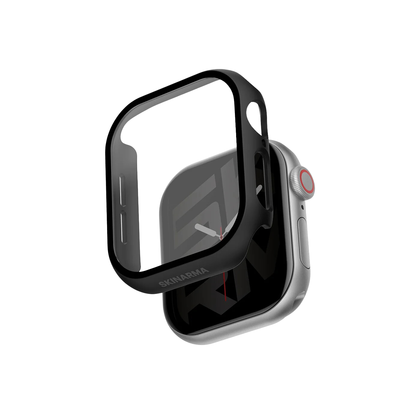 Skinarma GADO Slim Case with 9H Clear Screen Protector for Apple Watch Series 10 46mm