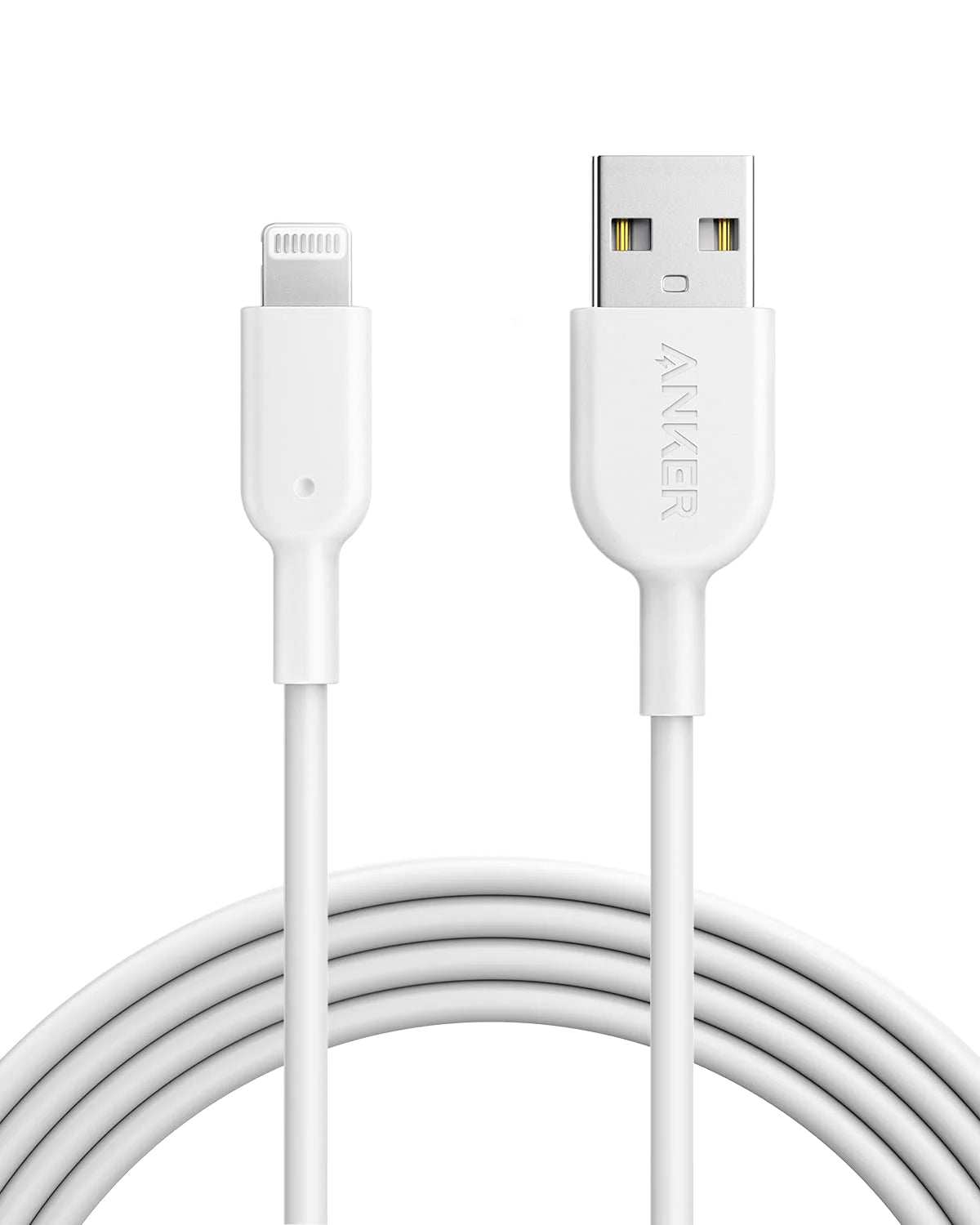 Anker Powerline II USB-A to Lightning Cable 1.8m - White with 18 months official warranty