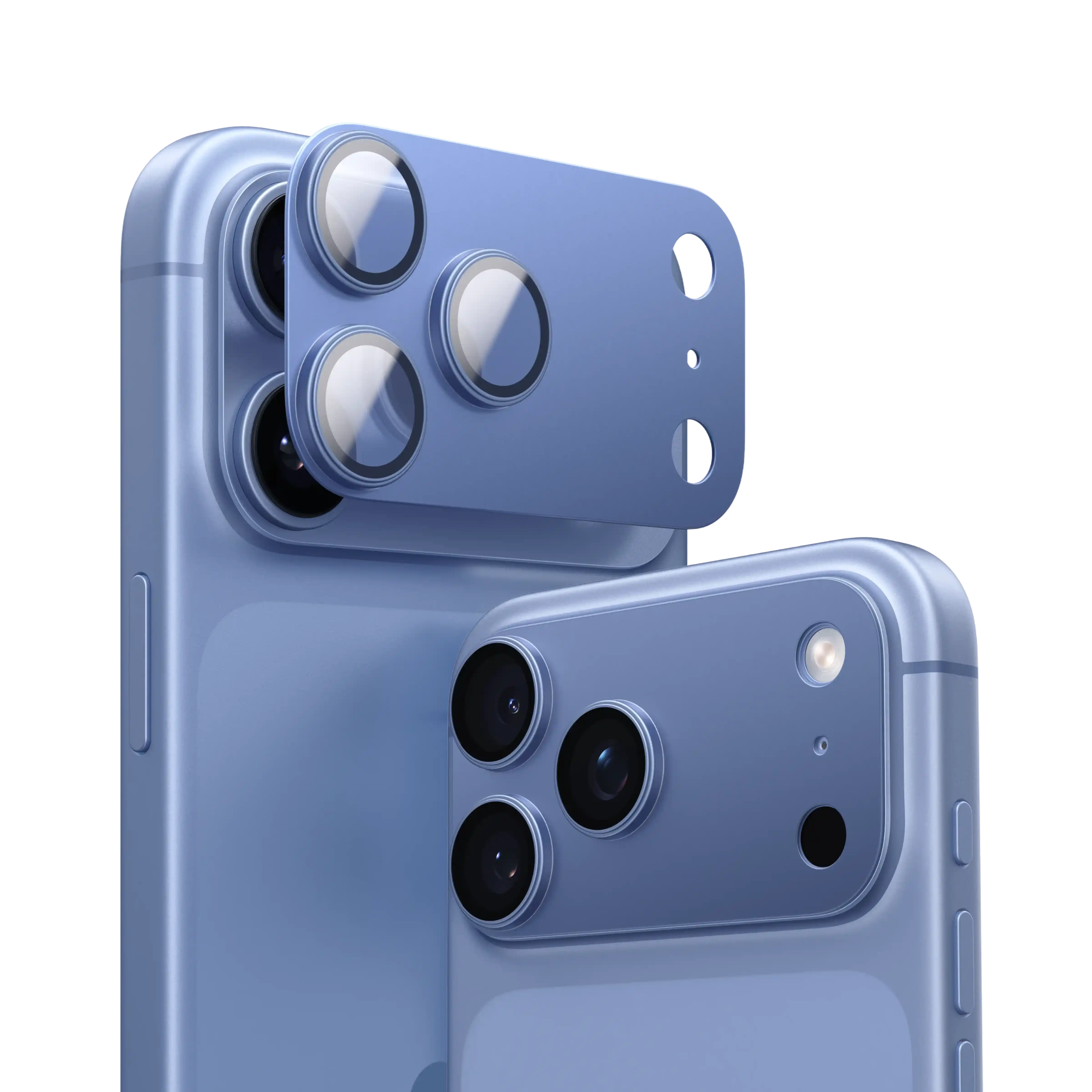 Torras CameraGo Camera Lens Protector for iPhone 18 Pro - Light Blue 