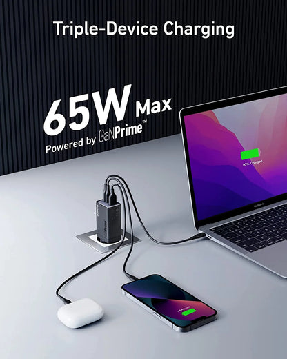 Anker 735 Charger (GaNPrime 65W) with 18 months official warranty