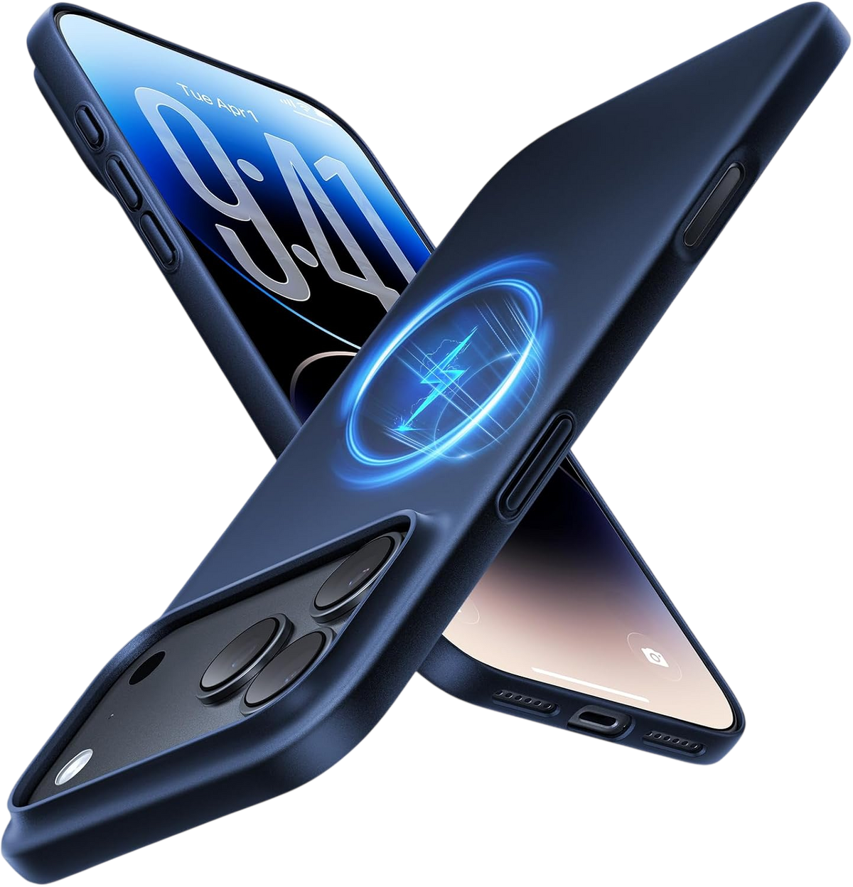 Torras OriginFit-Mag Case for iPhone 18 Pro Max - Deep Blue 