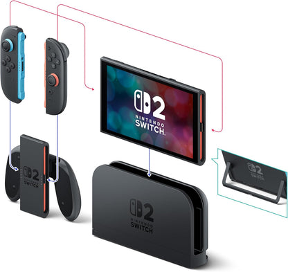 Nintendo Switch 2 Console + Mario Kart World Bundle - International Warranty
