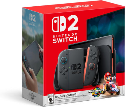 Nintendo Switch 2 Console + Mario Kart World Bundle - International Warranty