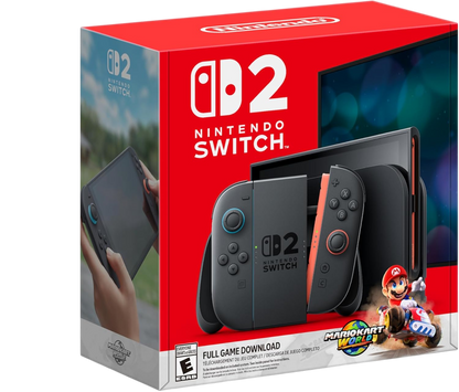 Nintendo Switch 2 Console + Mario Kart World Bundle - International Warranty