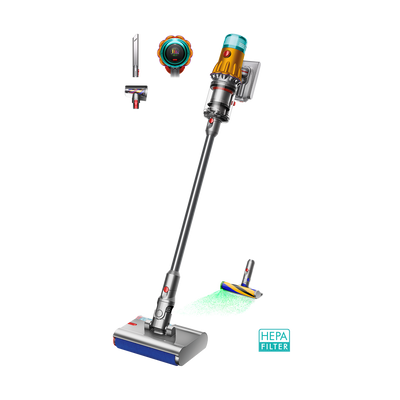 Dyson V12s Detect Slim Submarine HEPA - Yellow/Nickel #color_yellow-nickel