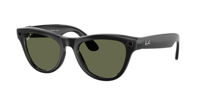 Ray-Ban Meta Skyler Gen 1 - Shiny Black / G15 Green