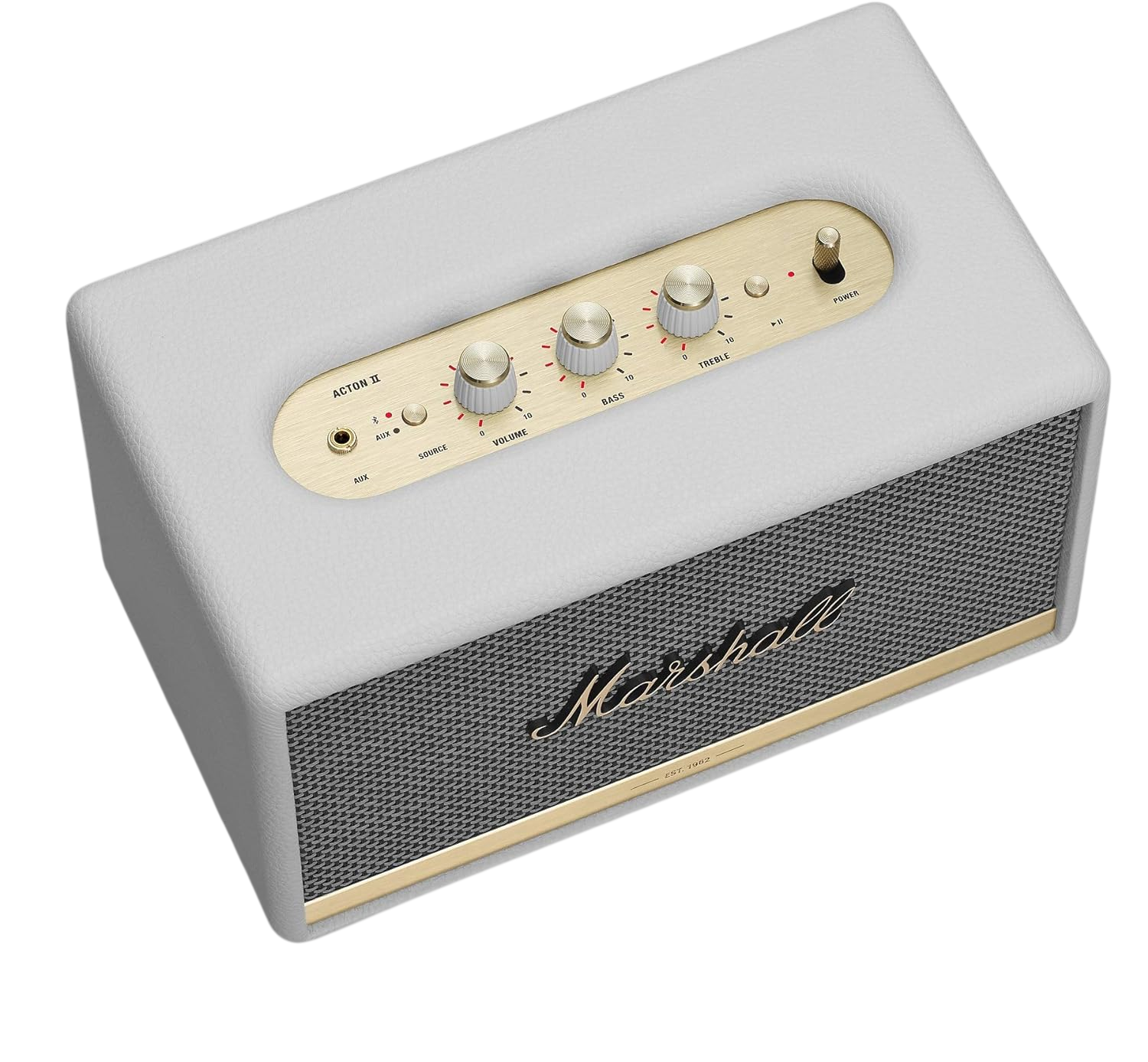 مكبر صوت Marshall Acton II اللاسلكي الستيريو بتقنية Bluetooth - ضمان دولي