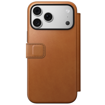 Nomad Modern Leather Folio Case for iPhone 18 Pro Max