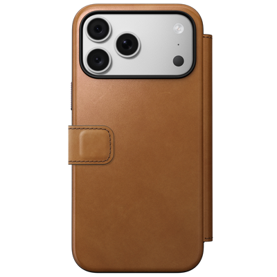 Nomad Modern Leather Folio Case for iPhone 18 Pro Max