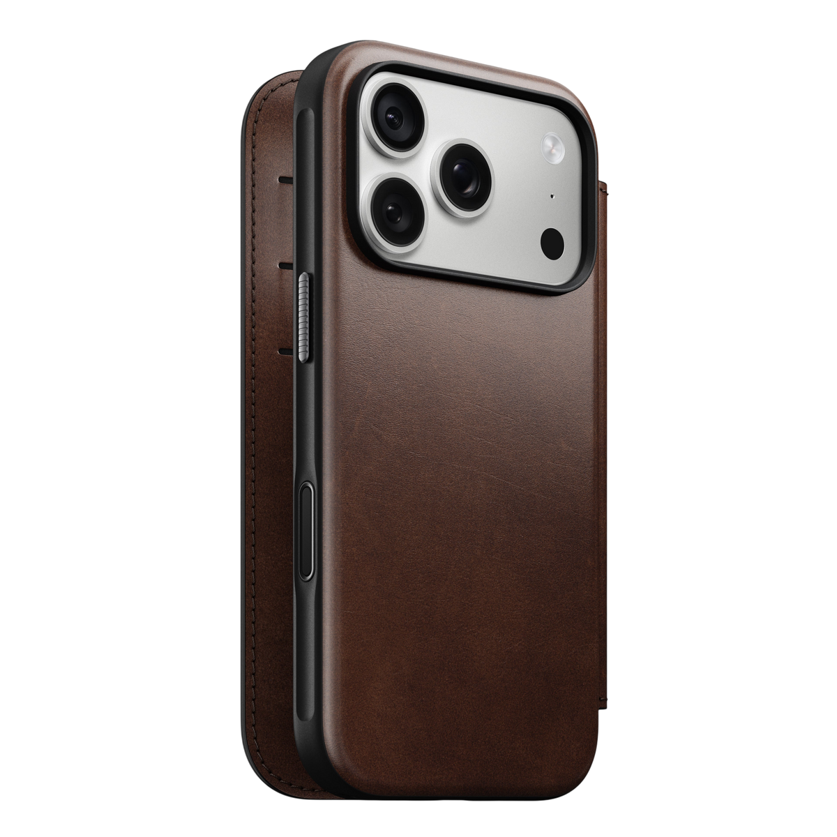 Nomad Modern Leather Folio Case for iPhone 18 Pro