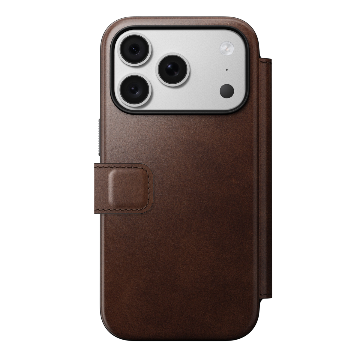 Nomad Modern Leather Folio Case for iPhone 18 Pro