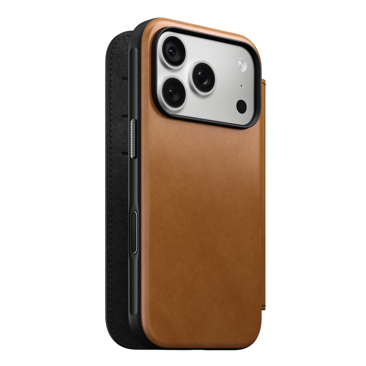 Nomad Modern Leather Folio Case for iPhone 18 Pro