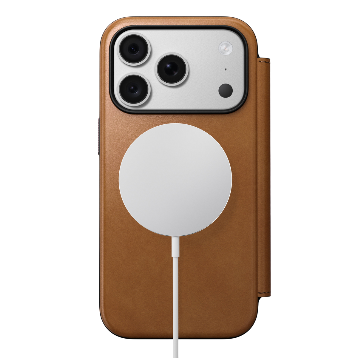 Nomad Modern Leather Folio Case for iPhone 18 Pro