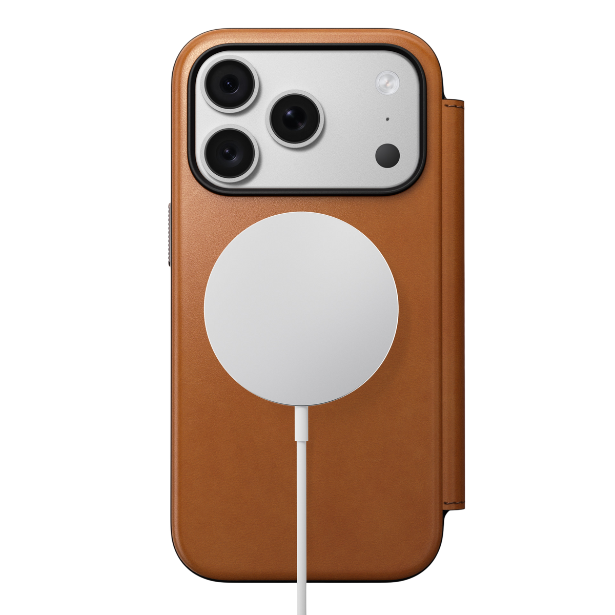 Nomad Modern Leather Folio Case for iPhone 18 Pro
