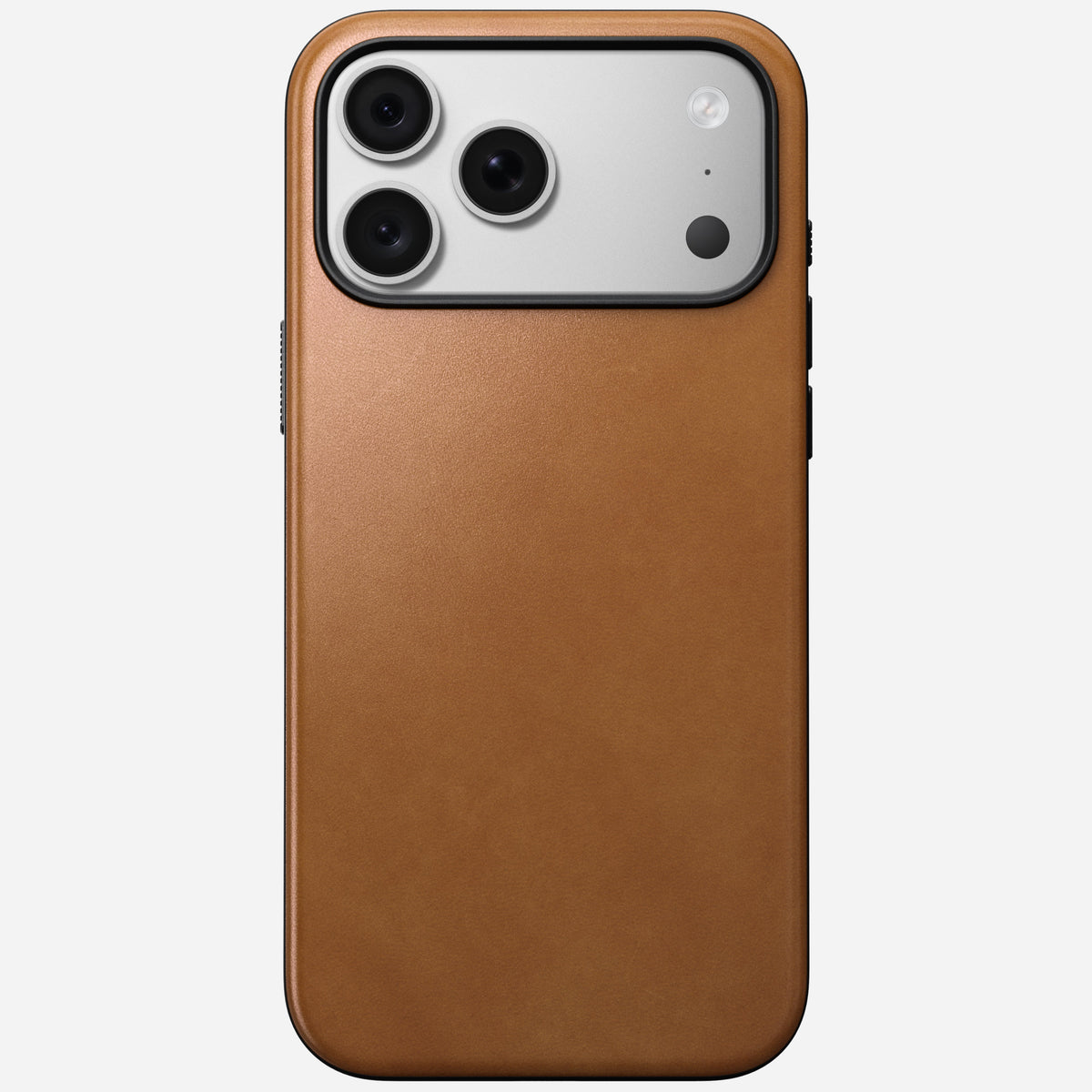 Nomad Modern Leather Case for iPhone 18 Pro Max - English Tan (Camino Leather) #color_english-tan-camino-leather