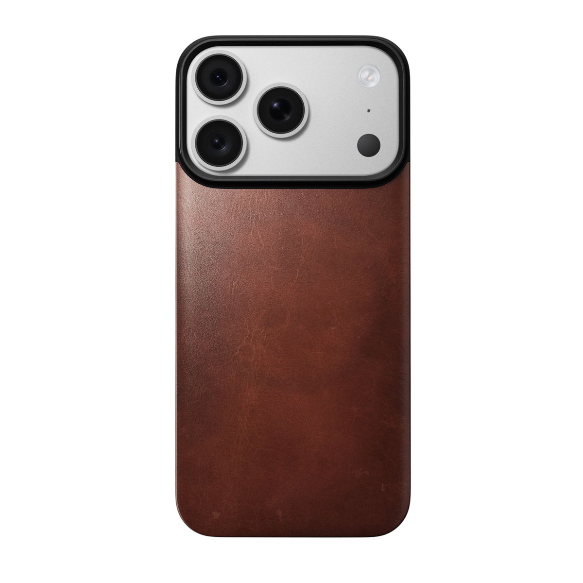 Nomad Mag Leather Back for iPhone 18 Pro - Olde Dublin (Horween Leather), view 2 