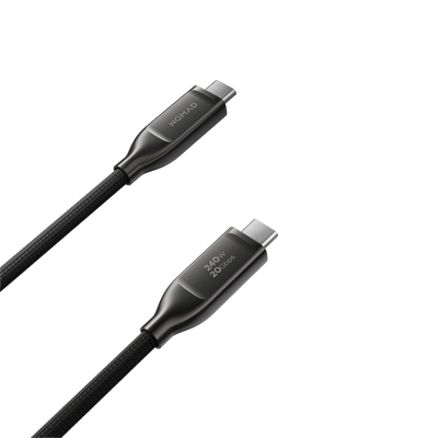 Nomad USB4 USB-C Cable Kevlar - Carbide - 0.3M