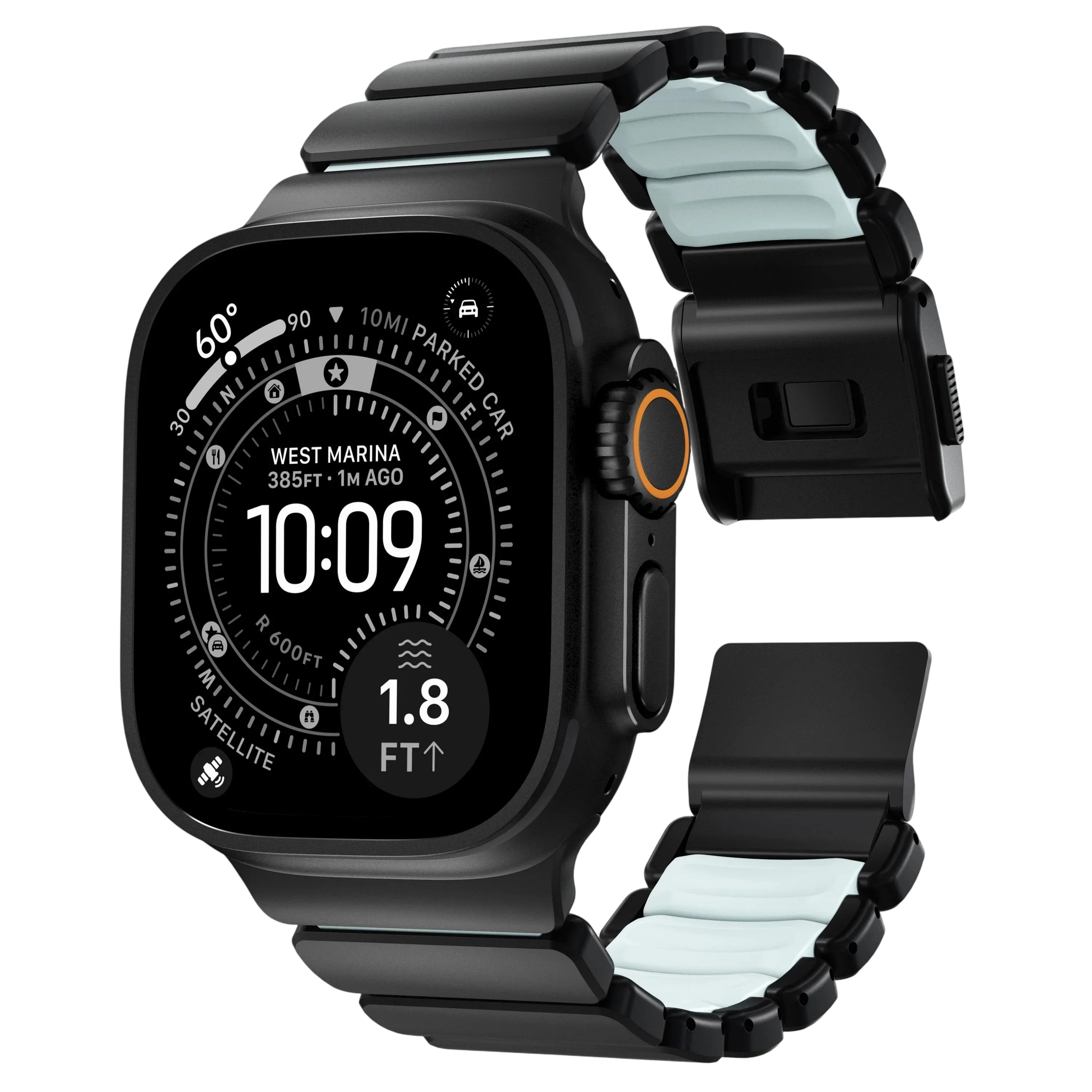 حزام نوماد ستراتوس لساعات آبل ووتش ألترا 3 / 2 / 1 - 49 مم