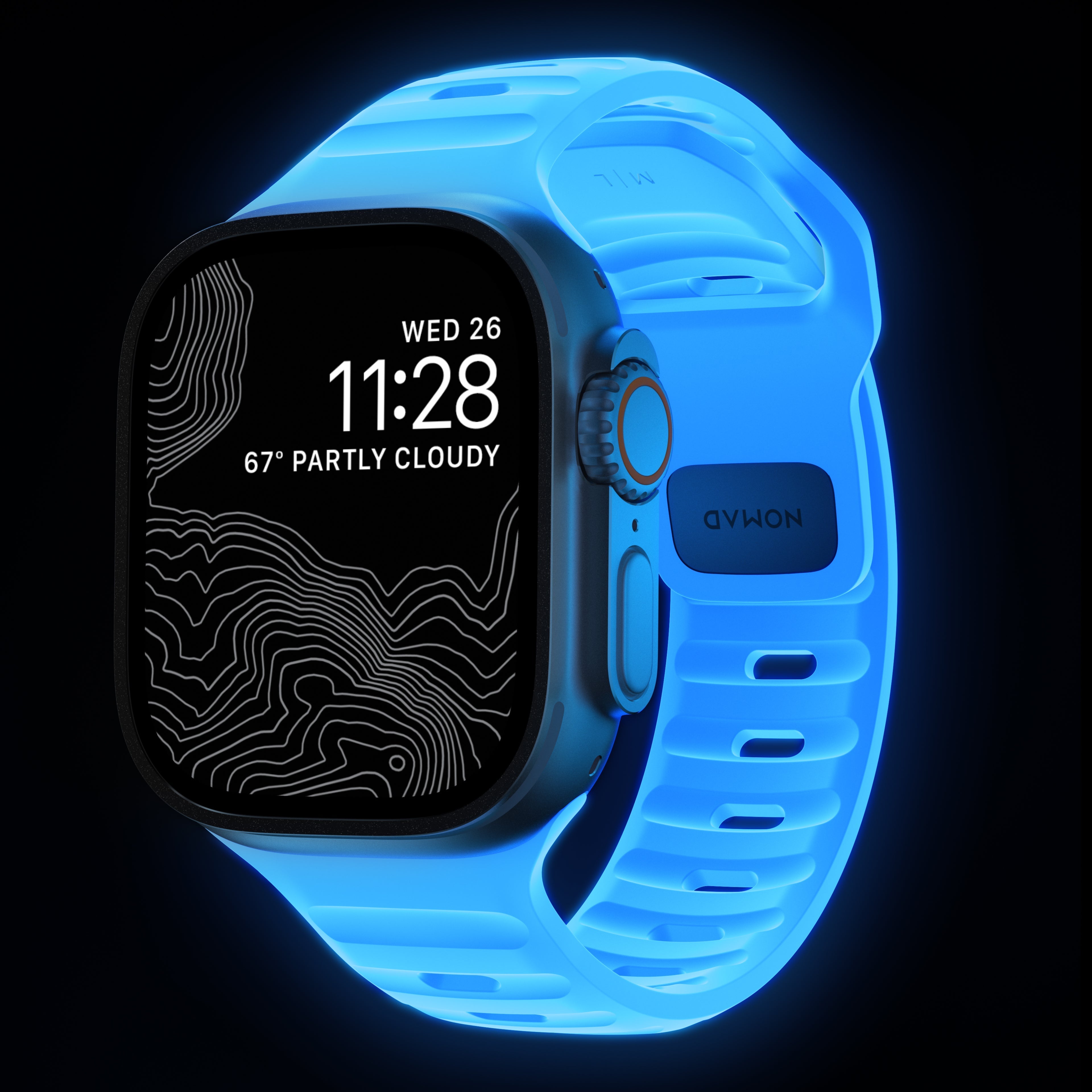 Nomad Waterproof Sport Band for Apple Watch 49mm / 46mm / 45mm