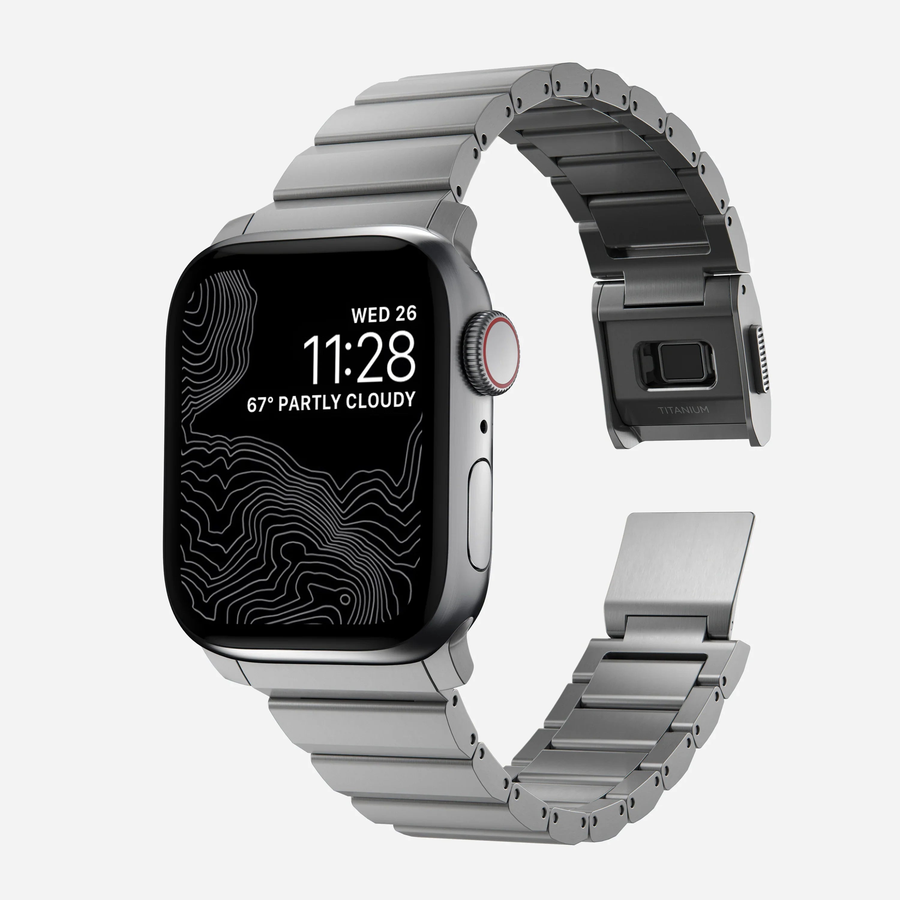 Nomad Natural Hardware Titanium Band for Apple Watch 49mm / 46mm