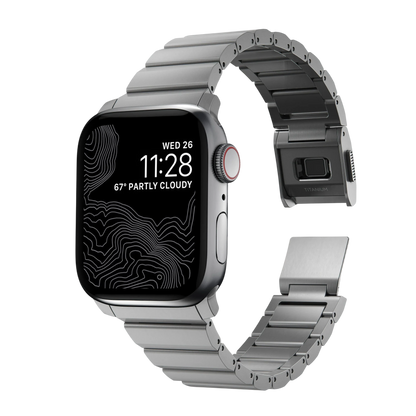 Nomad Natural Hardware Titanium Band for Apple Watch 49mm / 46mm