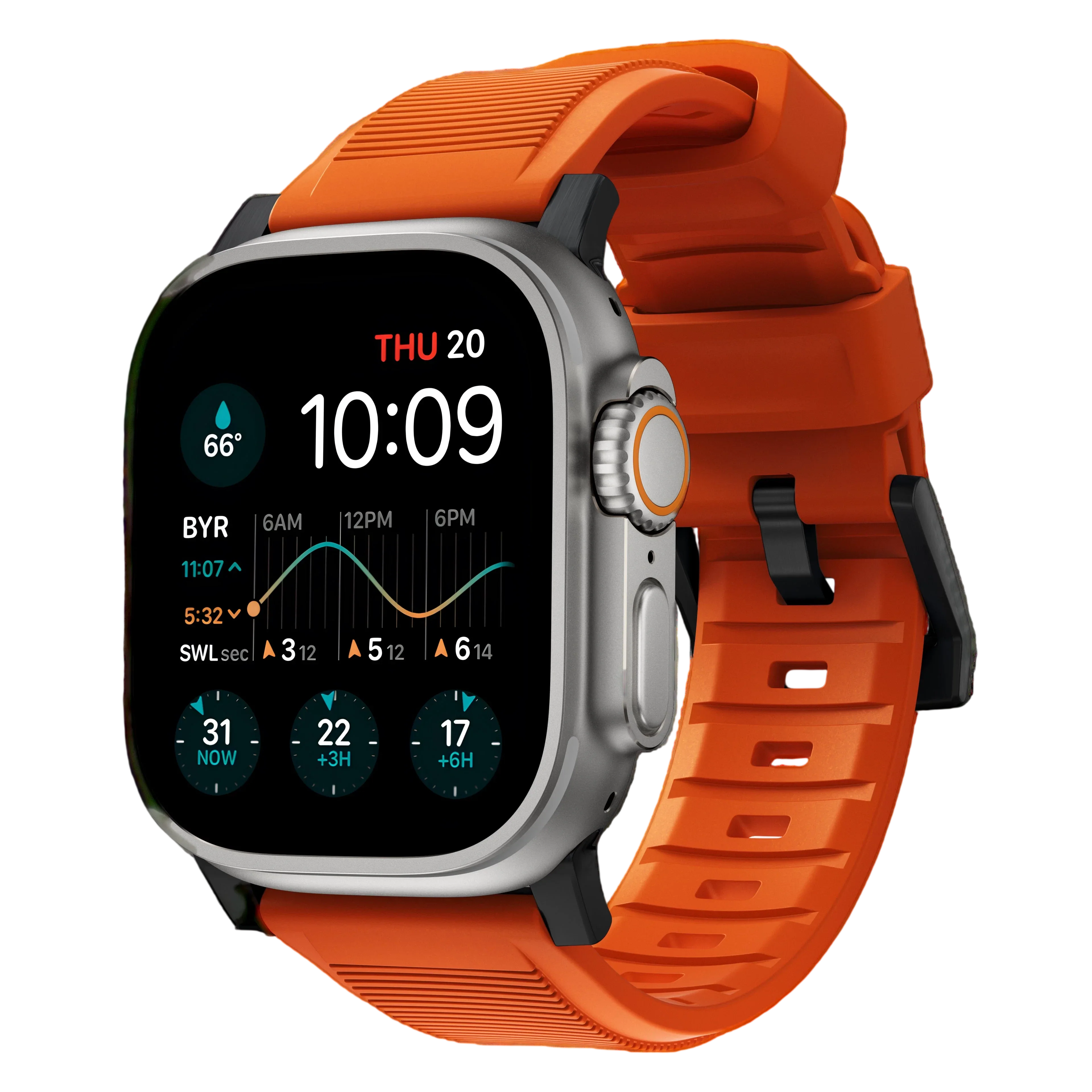 Nomad Rugged Band for Apple Watch 49mm / 46mm / 45mm