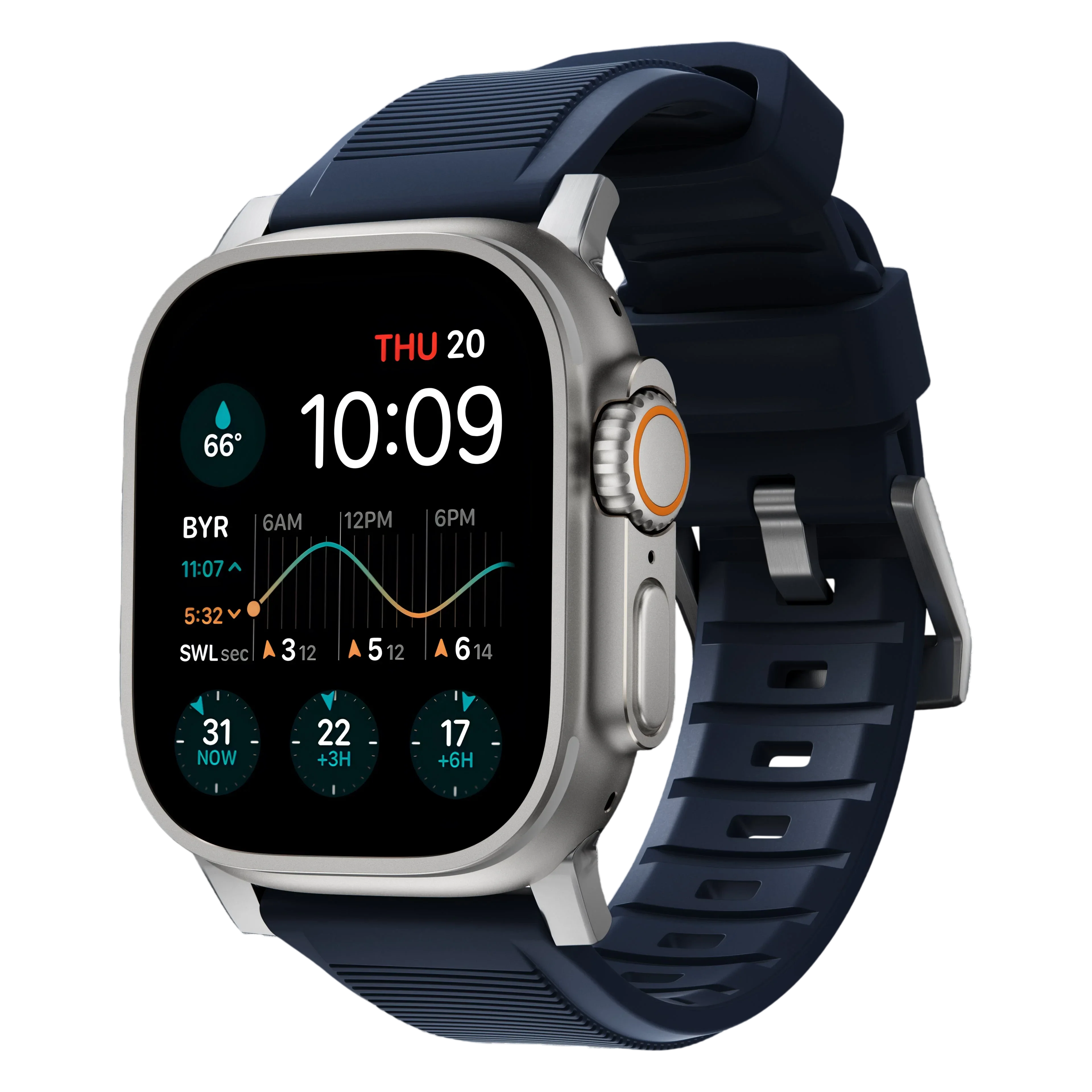 Nomad Rugged Band for Apple Watch 49mm / 46mm / 45mm