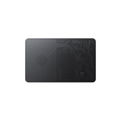 Nomad Tracking Card Air (V2) - Find My - Black 
